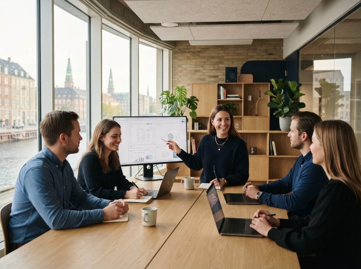 Zogoru Lozori teamet arbejder med dataanalyse og sikkerhedsarkitektur